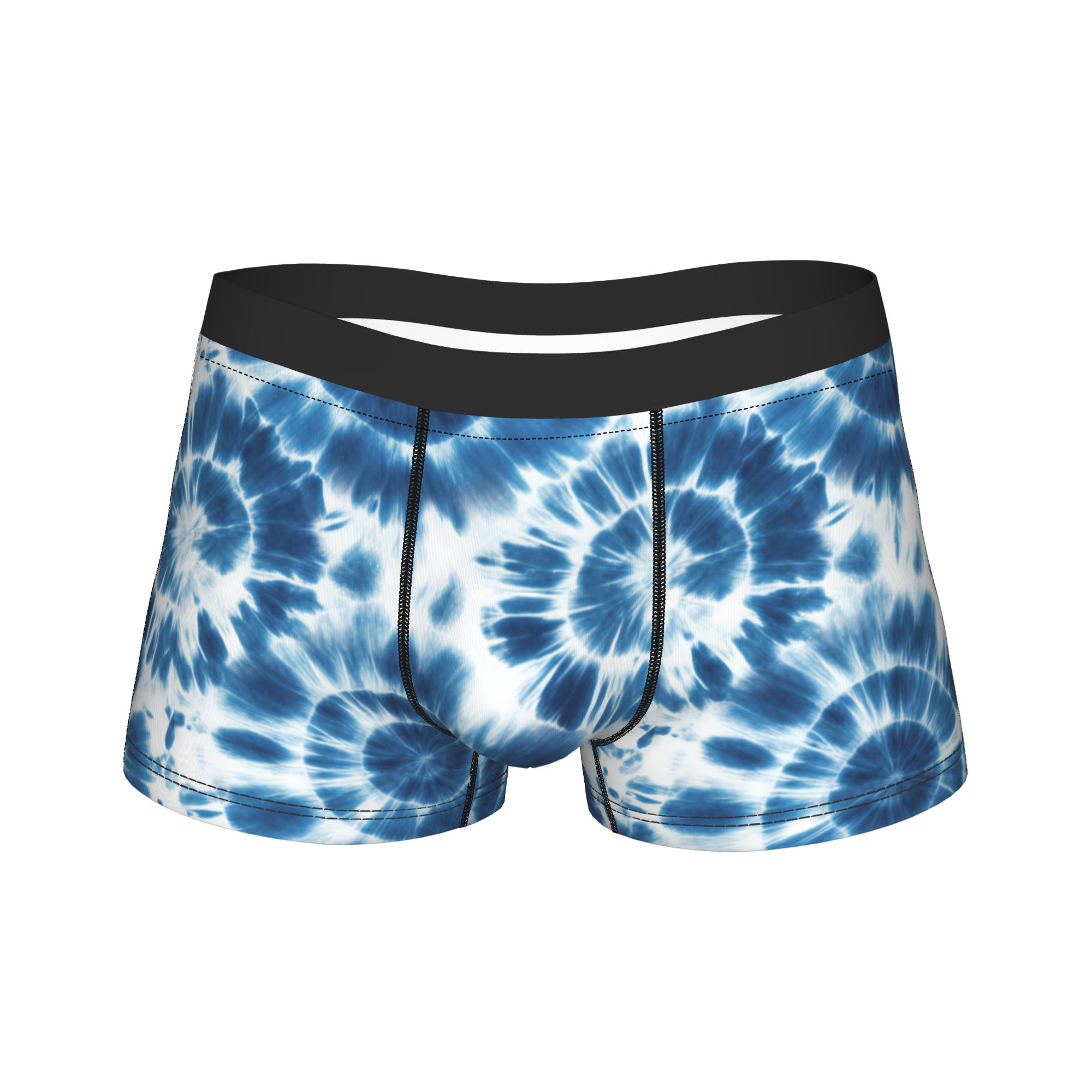 Shibori Tie Dye - Tie dye shibori seamless pattern Boxer
