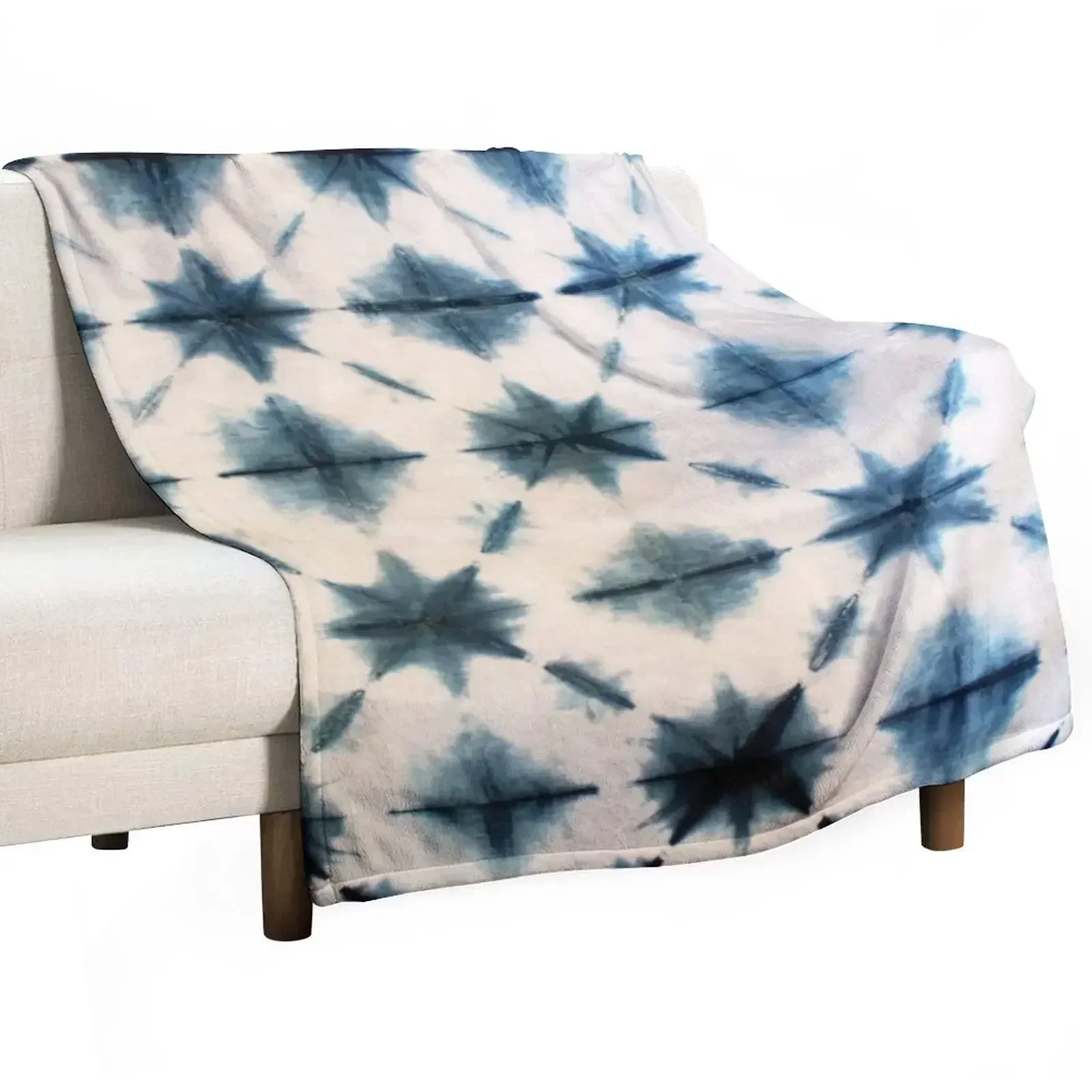 Shibori Tie Dye, Indigo Throw  - Shibori Tie Dye review and price