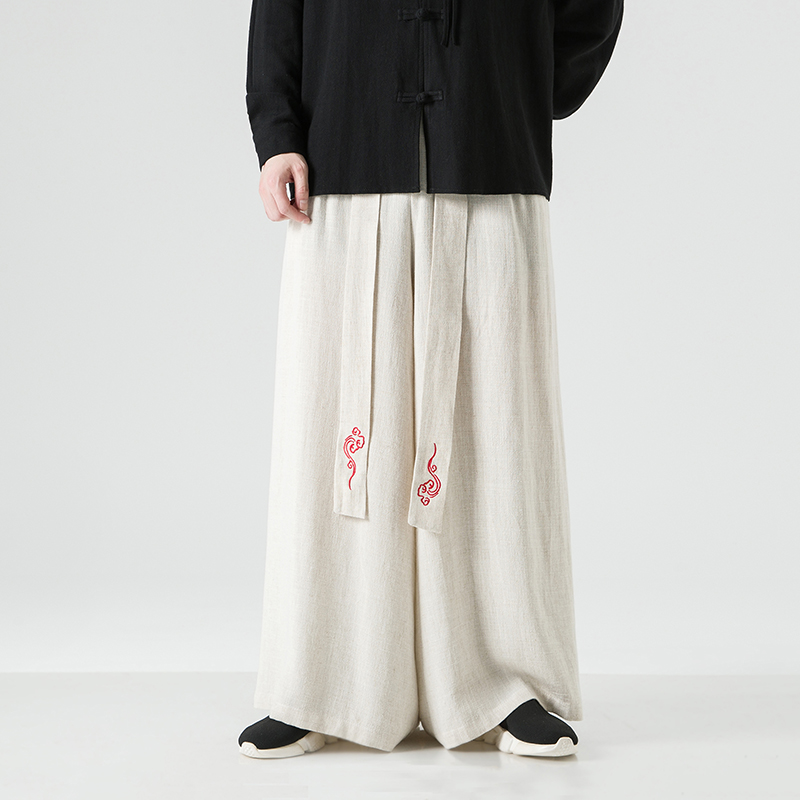 Men Wide Leg Pants Japanese Ki - Kimono Yukata Cotton review and price