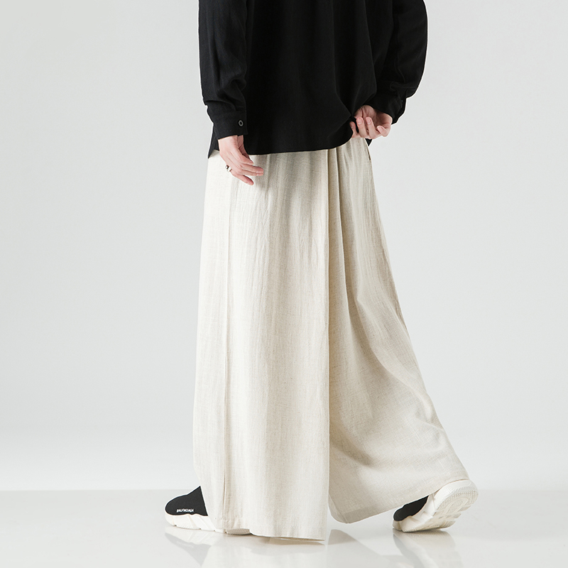 Men Wide Leg Pants Japanese Ki - Kimono Yukata Cotton review and price