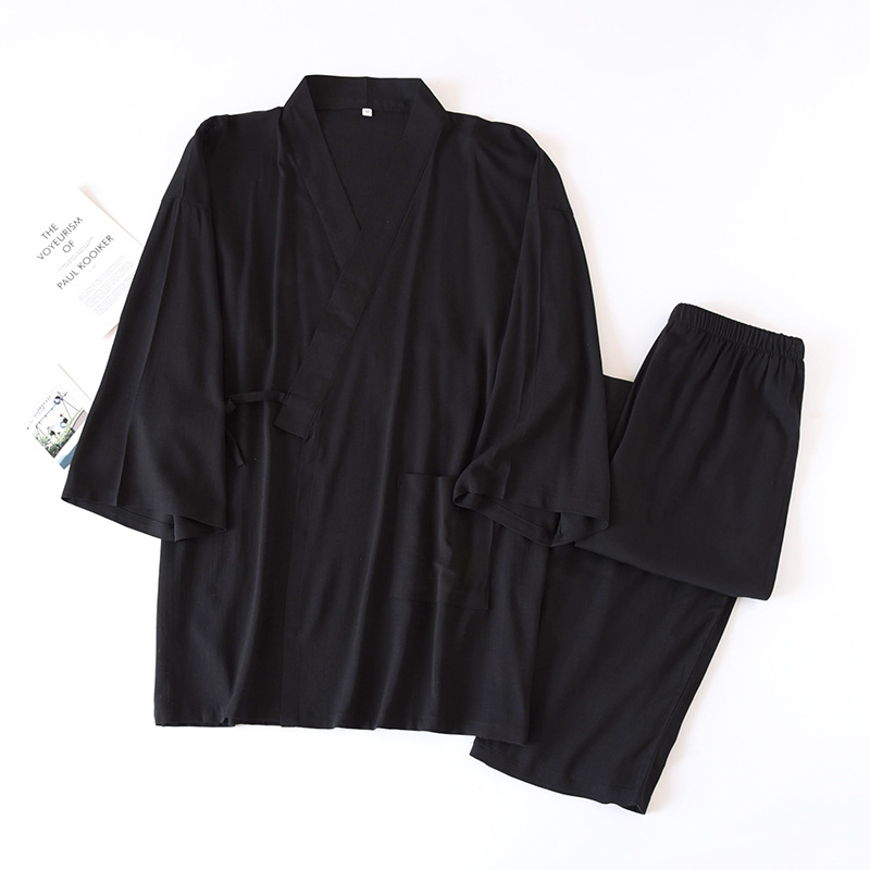 2 Pieces Men Japanese Traditio - Kimono Yukata Cotton review and price