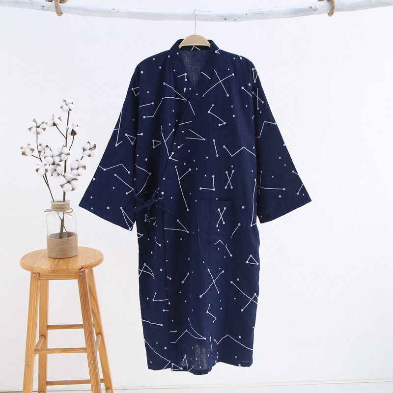 2026 New Men's 100% Cotton Gau - Kimono Yukata Cotton review and price